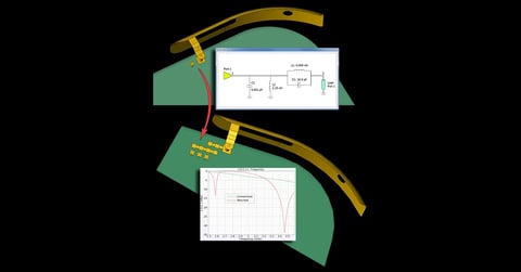 Flujo de trabajo de diseño de antenas mediante la optimización de circuitos de adaptación de onda completa Imagen