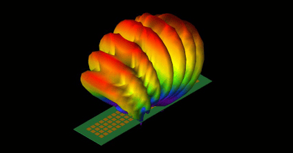 Imagen del diseño de la antena