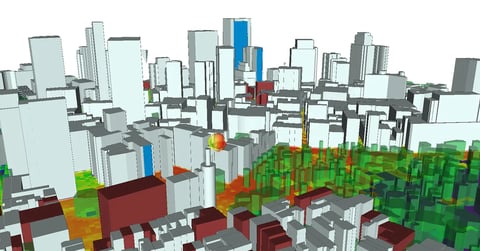 Imagen de demostración de modelado de canales para 5G