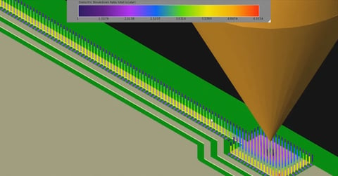 Demostración de las funciones de prueba de descargas electrostáticas (ESD) del XFdtd Imagen