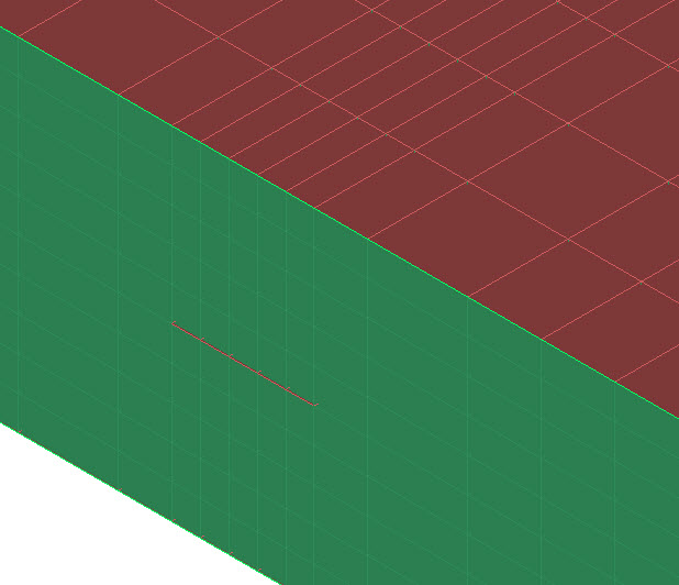 Fig. 4: Remcom XFdtd 3D stripline grid