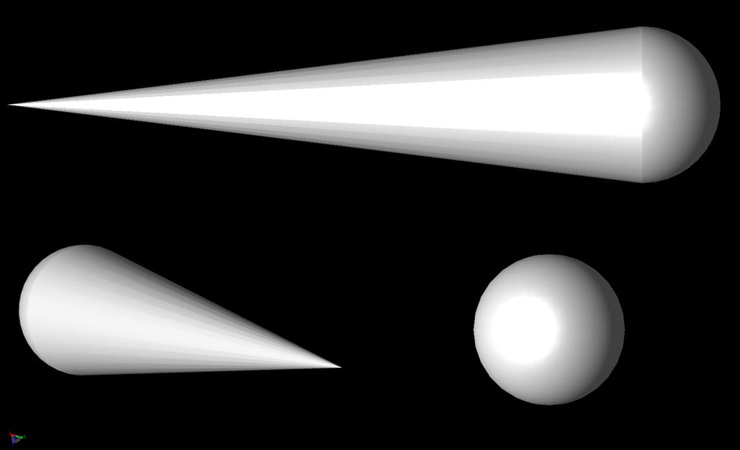 Figura 3La geometría Cono-Esfera.
